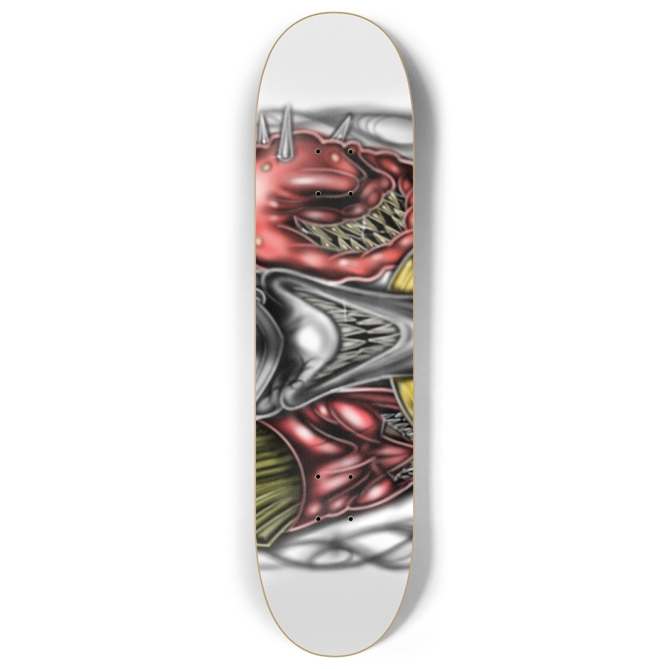 AQUA TEEN HUGE FORCE AIRBRUSH SKATEBOARD