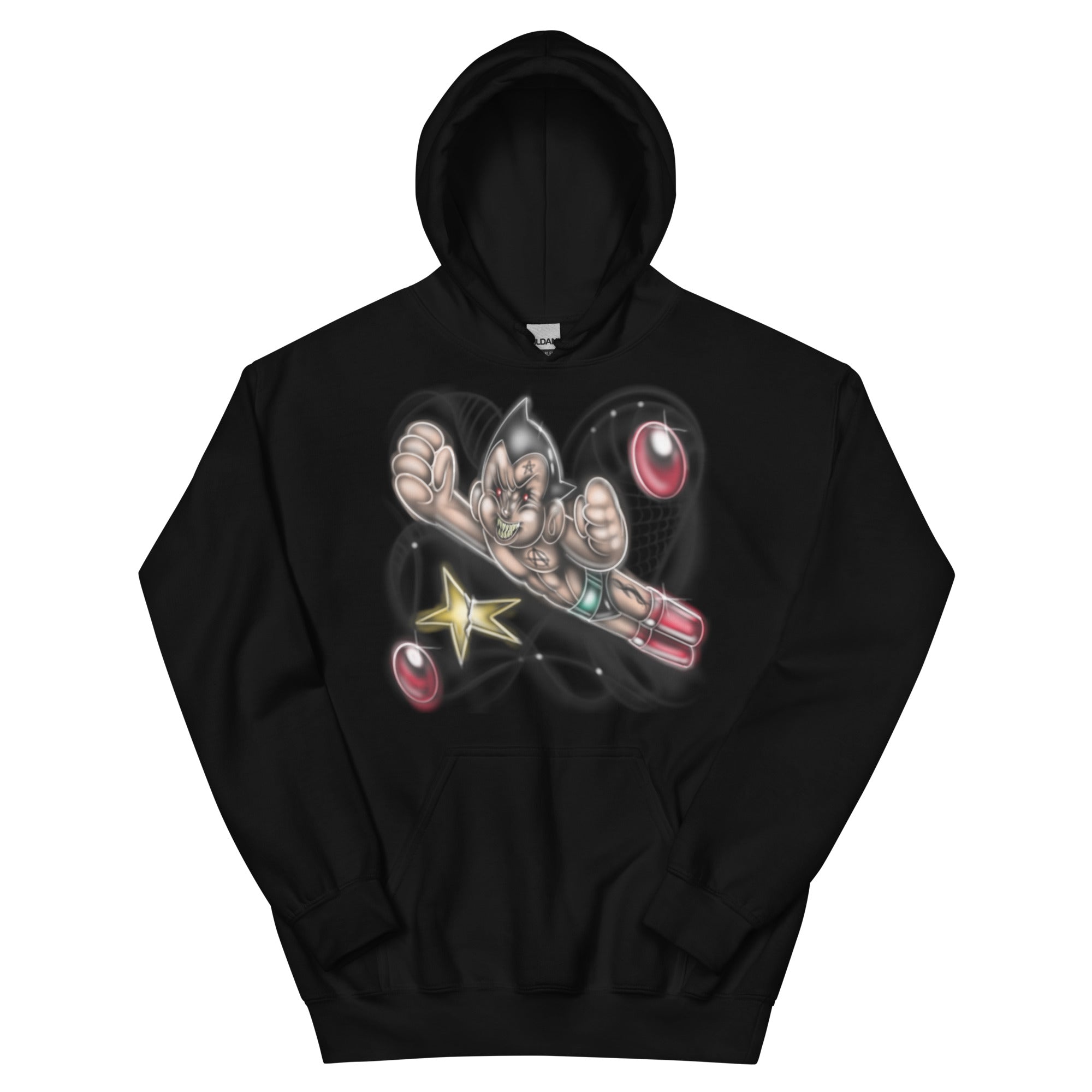ASTROBOY AIRBRUSH HOODIE – Vaprart