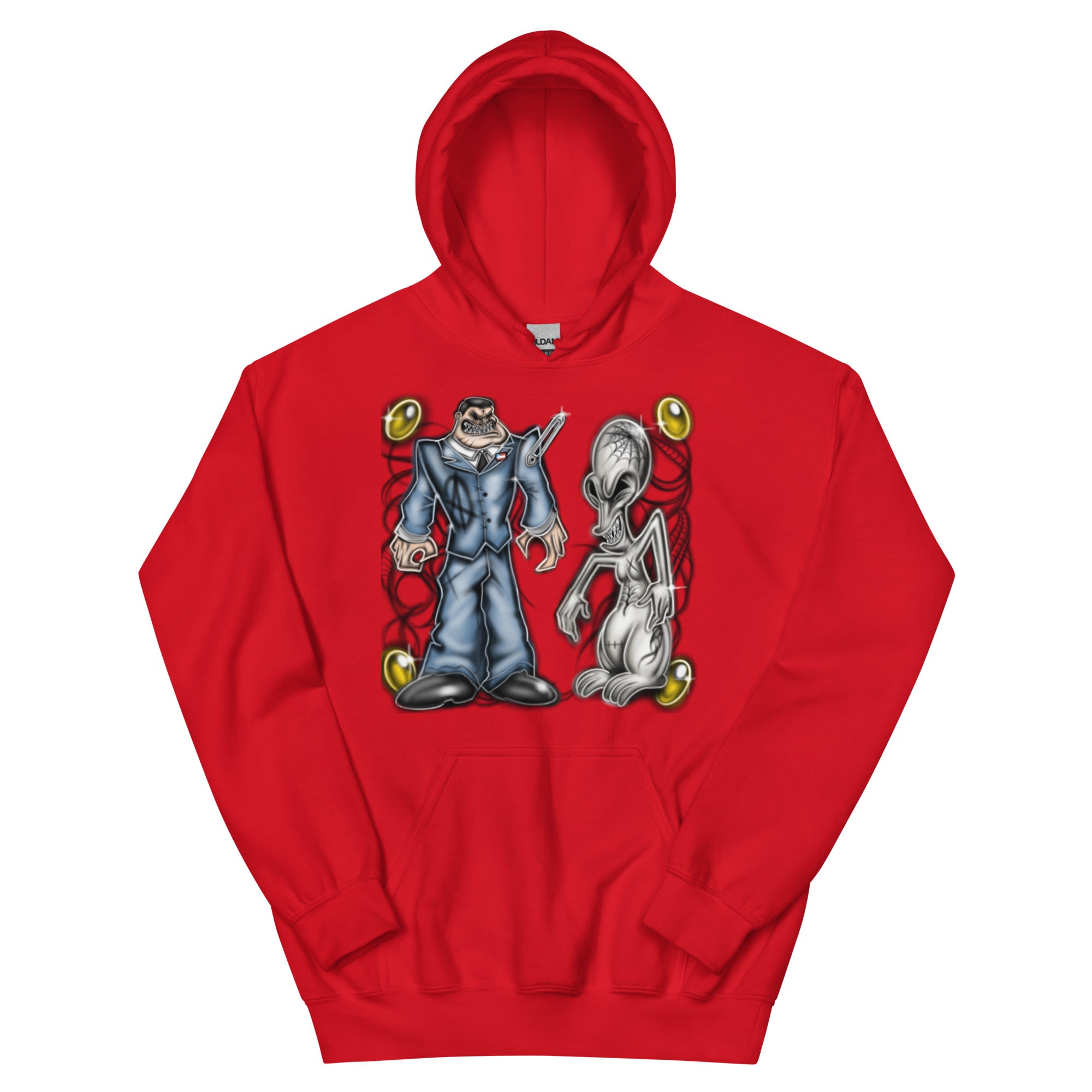 AMERICAN DAD AIRBRUSH HOODIE – Vaprart